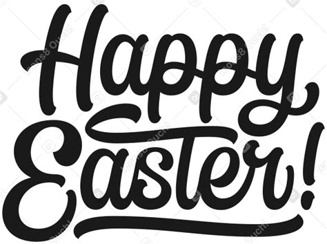 Frohe Ostern Beschriften Png Svg