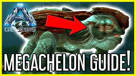 Megachelon Guide For Ark Genesis Youtube