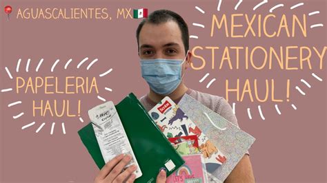 Mexican Stationery Haul Papeleria Haul YouTube