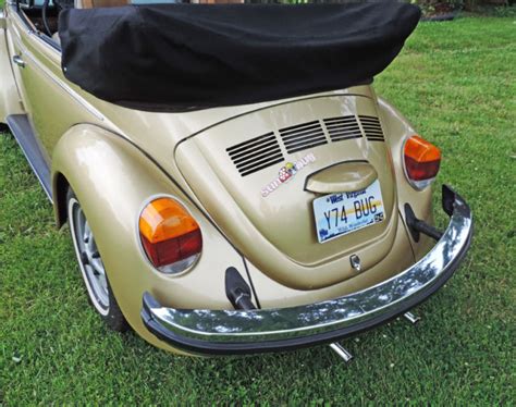 1974 Volkswagen Super Beetle Karmann Sunbug Convertible For Sale