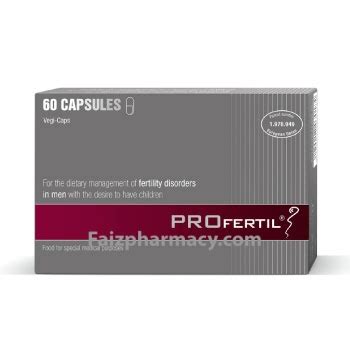 Profertil Male Fertility 60s - Faiz Pharmacy, Mombasa, Kenya