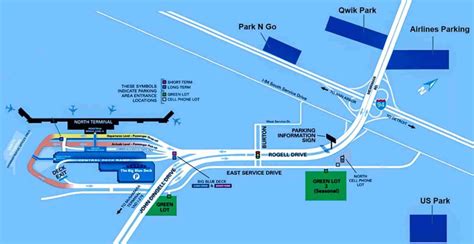 Downtown Detroit Parking Map