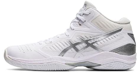 Asics Gel Hoop V12 White Grey Lyst