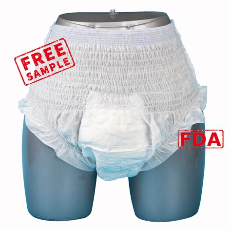 Wholesale Adult Diaper Brief Adult Pants Plastic Panties Disposable