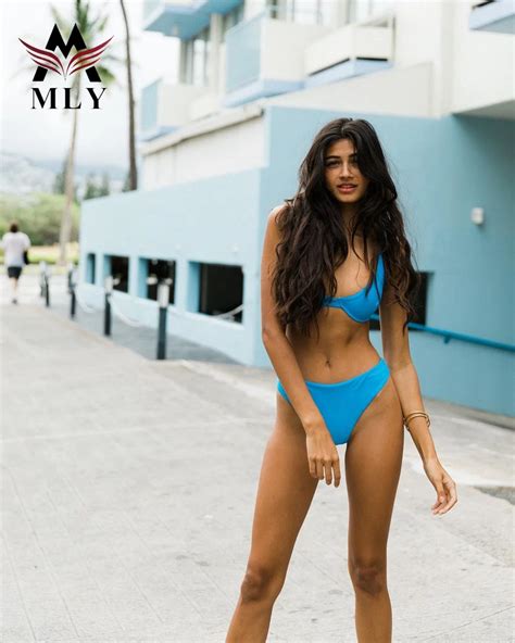 Custom Logo Beachwear Bikini Sexy Bathing Suit Solid Color Blue Bikini Thong Swimwear Sexy Buy