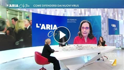 Siparietto Tra David Parenzo E Ilaria Capua Mentre Stava Parlando Di