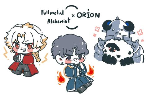 EVEFY มนดออฟฟส ซนโดรม on Twitter Fullmetal Alchemist x ORION