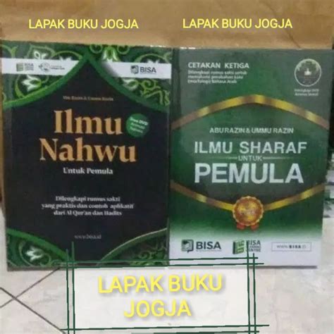 Jual Paket Buku Ilmu Nahwu Dan Ilmu Sharaf Untuk Pemula Shopee Indonesia