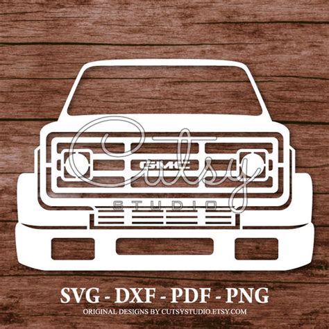 Gmc Truck Clip Art - Etsy