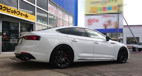 Audi Rs5 B9 White Bc Forged Hca162s Wheel Wheel Front