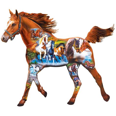 LaFayette Puzzle Factory™ Horse Jigsaw Puzzle - Walmart.com - Walmart.com