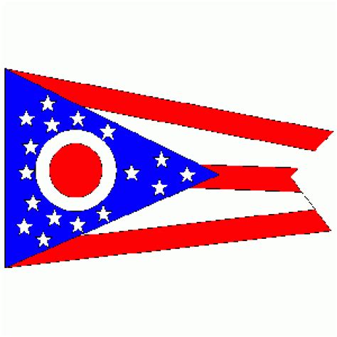 Oh Flag State Of Ohio Flag Ultimate Flags