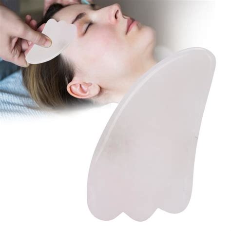 Drfeify Planche Gratter De Visage Outil De Massage Gua Sha Beaut De