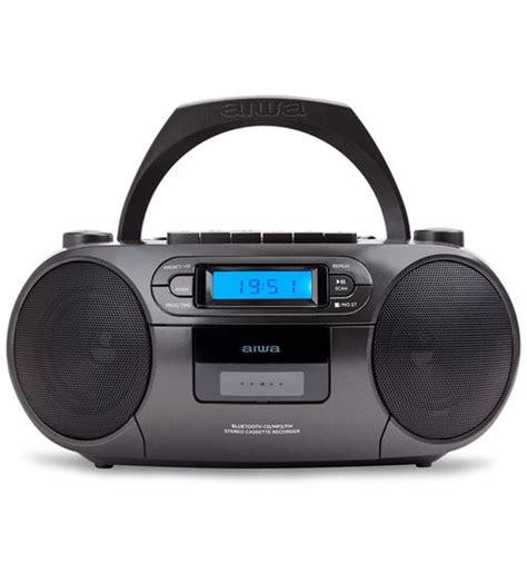 Radio CD Cassette USB MP3 BT BBTC 550BK Aiwa