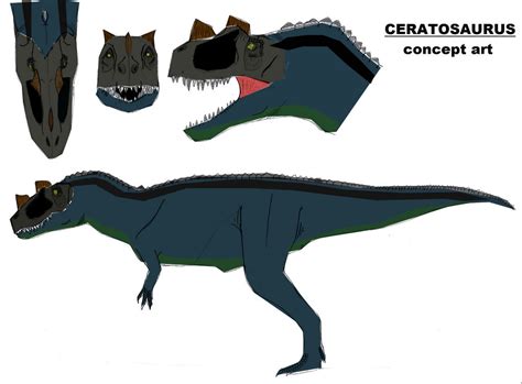 Ceratosaurus Color Scheme By Keegz97 On Deviantart