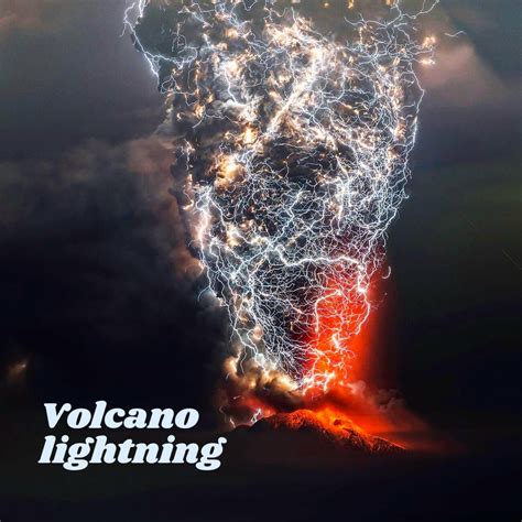 Volcano lightning