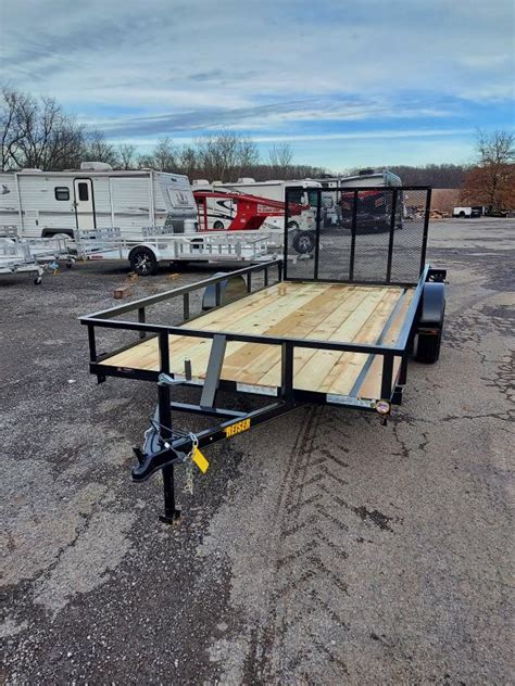 2023 Reiser Trailers L 77 X14 Single Axle Landscape Trailer Hometown