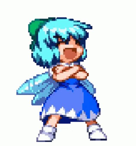 Cirno Cirnotouhou Sticker Cirno Cirnotouhou Touhou Discover Share