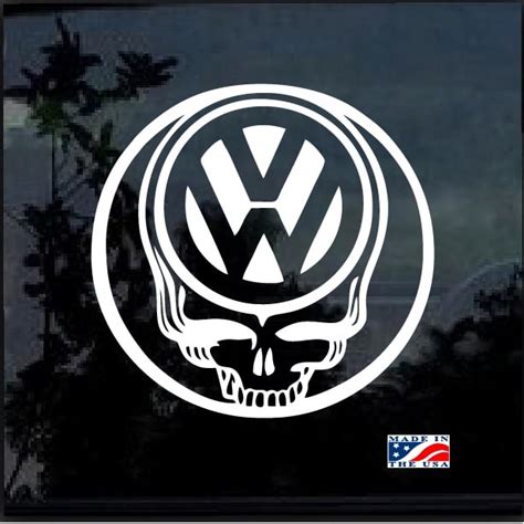 Vw Skull Logo Stencil