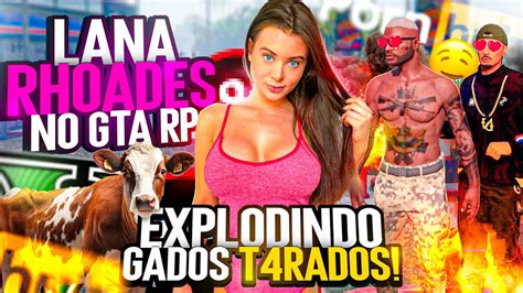 Virei A Lana Rhoades Mod Menu No Gta Rp Laira Menu Youtube