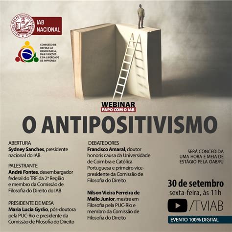 Webinar Papo O Iab O Antipositivismo Iab Instituto Dos