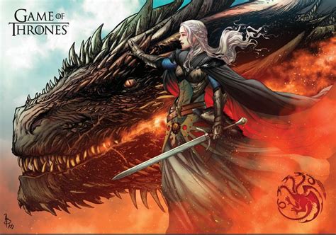 ArtStation Queen Daeneryes Targaryen Adriano Batista Game Of