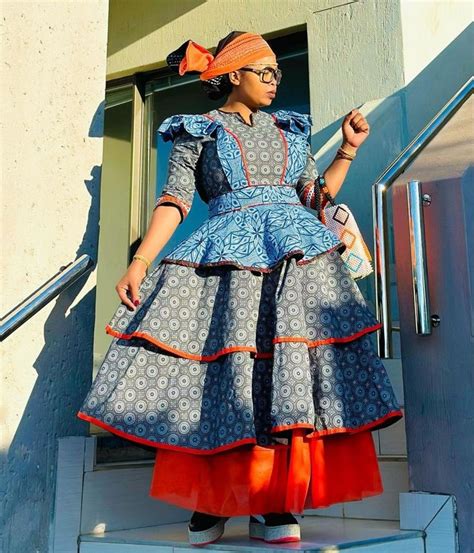 Pin By Pamella On Seshweshwe Designs In Sotho Traditional