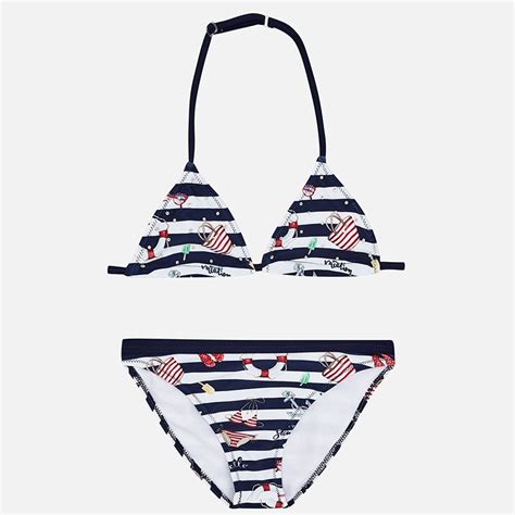 Mayoral K Z Yazl K Bikini Koyu Mavi Bebekhouse Da