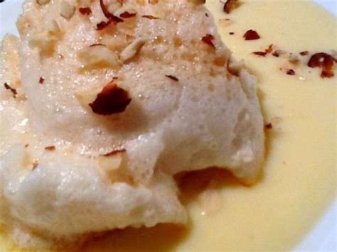 Recettes d Île flottante de Bibica et son poids