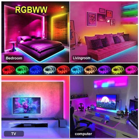 Led M Rgb Traka Bluetooth Daljinski Tanka Fleksibilna Novo