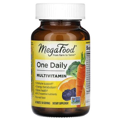 MegaFood, One Daily Multivitamin, 60 Tablets