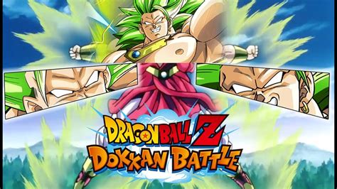 Super Attack 10 Super Saiyan 3 Broly Showcase Dbz Dokkan Battle