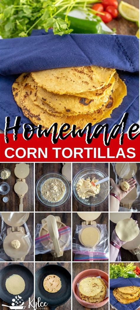 Homemade Corn Tortillas With Step By Step Photos Kylee Cooks