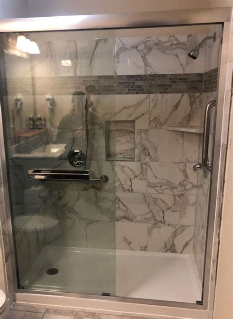 Shower Door Semi Frameless Tempered Glass Wsd X X