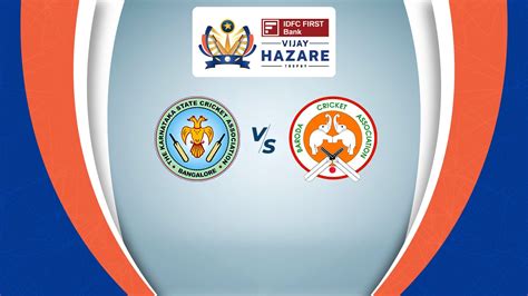 Watch Kar Vs Bar Live Idfc First Bank Vijay Hazare Trophy