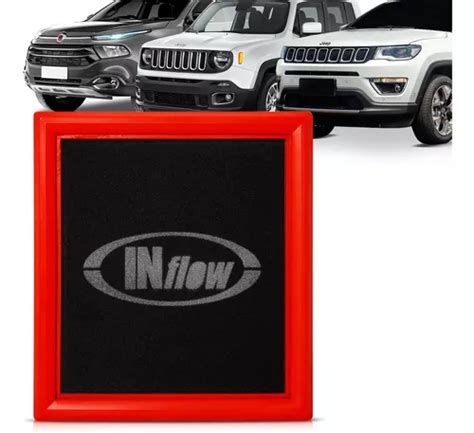 Filtro De Ar Esportivo Jeep Renegade Compass Toro A