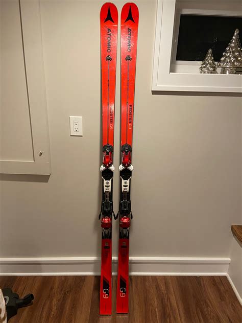 Atomic Cm Racing Redster Fis Gs Skis With Bindings Max Din