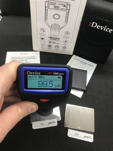 Толщиномер rDevice RD-1000 pro — RealDevice