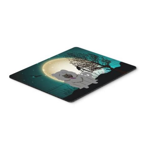Halloween Scary Chow Chow Blue Mouse Pad Hot Pad Or Trivet Kroger