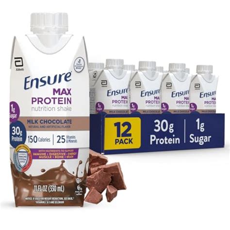 Ensure Max Protein Milk Chocolate Nutrition Shake G Protein G