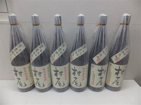 【未使用】9091 酒祭 焼酎祭 本格焼酎 村尾 6本セット 1800ml 25度 未開栓 詰日2023519 和紙付 芋焼酎 かめ壷焼酎