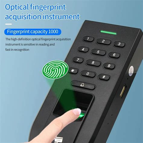 Biometric Fingerprint Scanner Access Control Keypad Standalone With