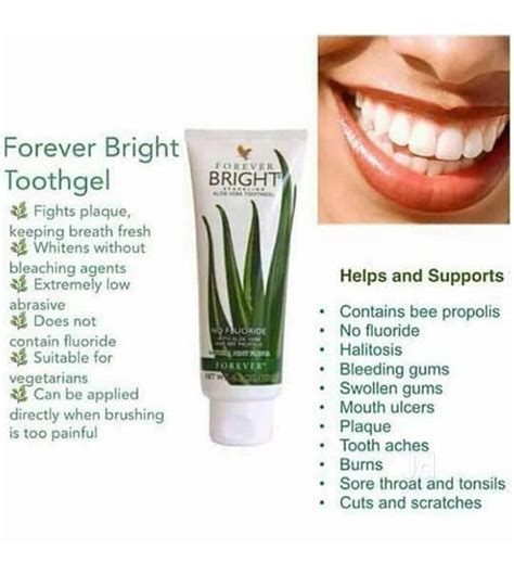 Aloe Bright Toothgel Benefits And Recommendations For Use Nicolhealth