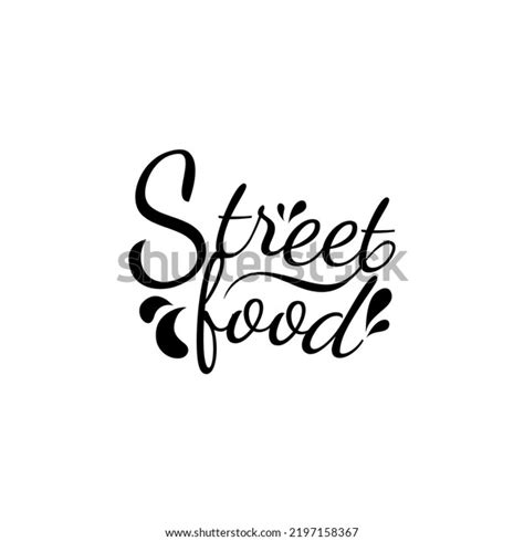 Street Food Festival Logo Design Template เวกเตอร์สต็อก ปลอดค่า