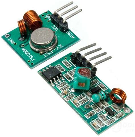 433 Mhz Wireless Transmitter And Receiver Module One Way Communication