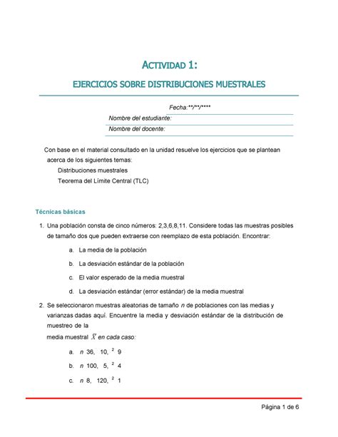 A Ejercicios Actividad Estadistica Inferencial Uvm Studocu Hot Sex