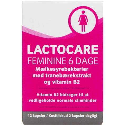 Lactocare Feminine 12 stk apotekeren dk Køb online nu