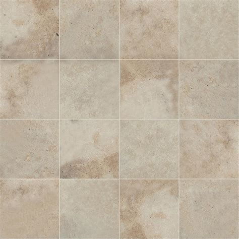 MSI Tuscany Beige 2 Cm X 16 In X 16 In Tumbled Travertine Paver Tile