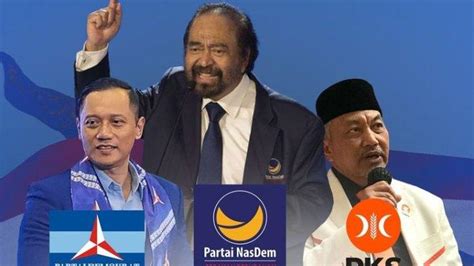 Nasdem Demokrat Pks Sepakat Usung Anies Di Pilpres Koalisi