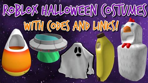 Roblox Halloween Costumes With Codes And Links Youtube